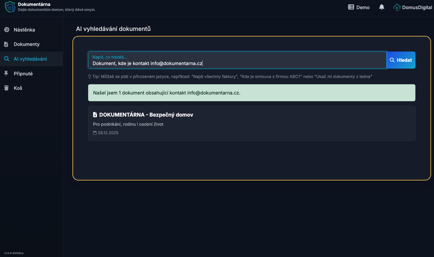 Inteligentné AI vyhľadávanie